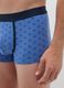 Stretch Cotton Boxer in Blue_2