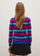Pure wool jumper with blue and azure stripes, regular fit_2
