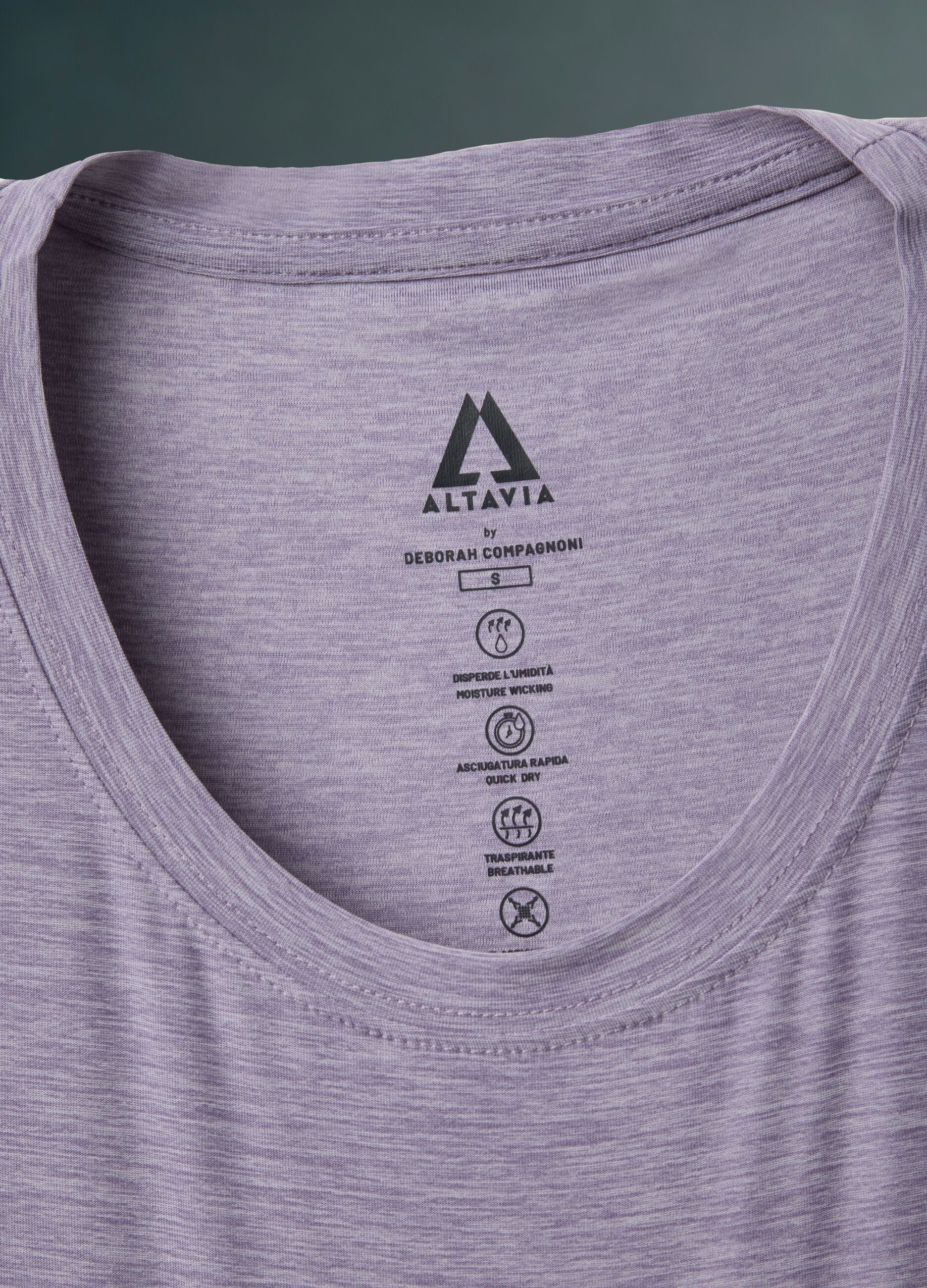 ALTAVIA Technical T-shirt WITH DEBORAH COMPAGNONI
