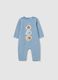 Baby's pure cotton blue romper_0