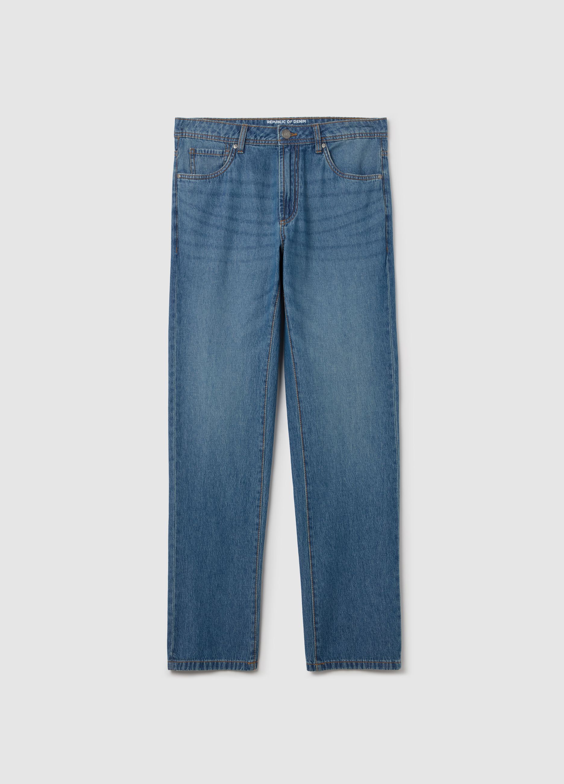 Jeans regular fit cinque tasche