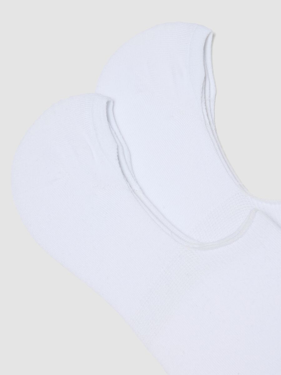 3-pack of white organic stretch cotton no-show socks_1