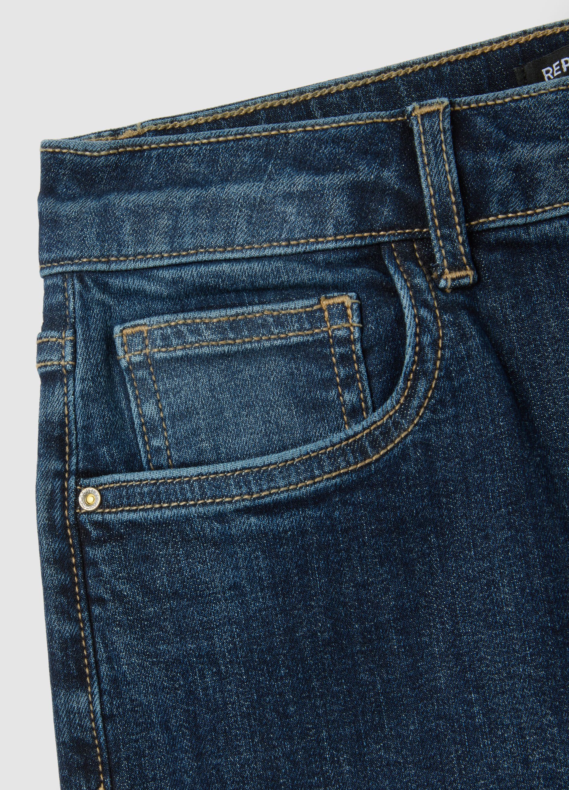 Jeans slim blu elasticizzato