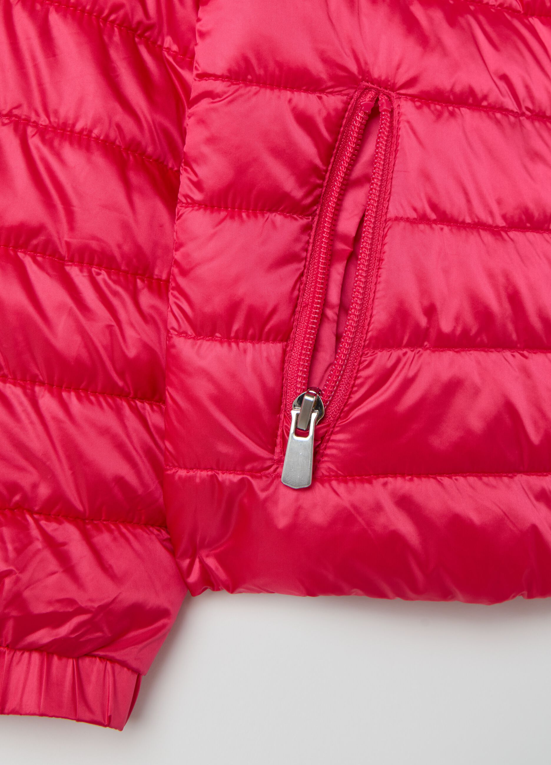 Ultralight down jacket with hood