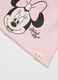 Pink Stretch Cotton Baby Hat with Minnie Print_1