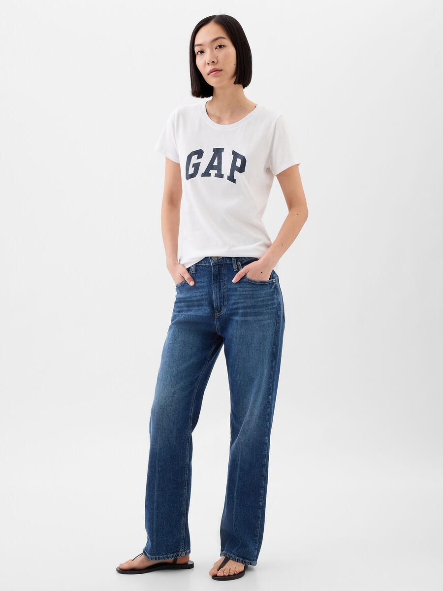 White T-shirt with GAP logo_1