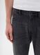 Black slim fit denim jeans_3