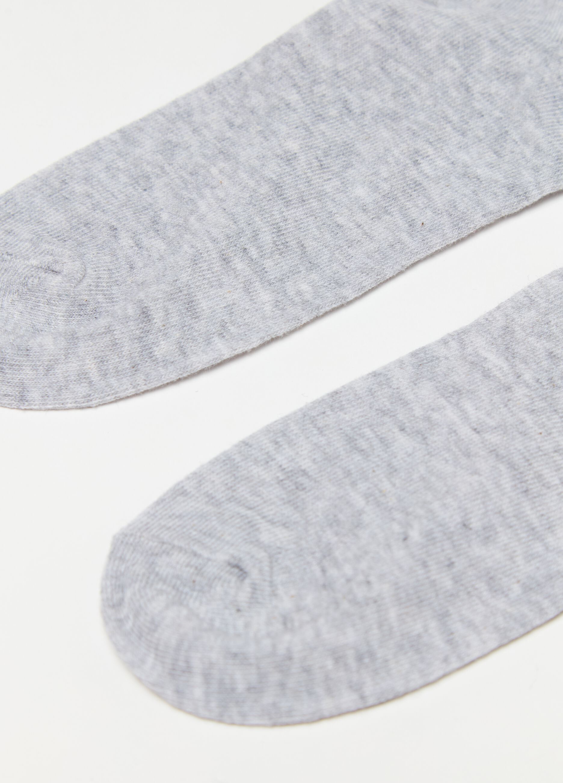 Five-pack stretch organic cotton shoe liners