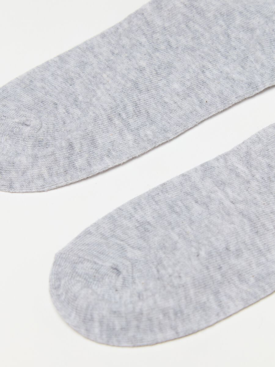 Five-pack stretch organic cotton shoe liners_2