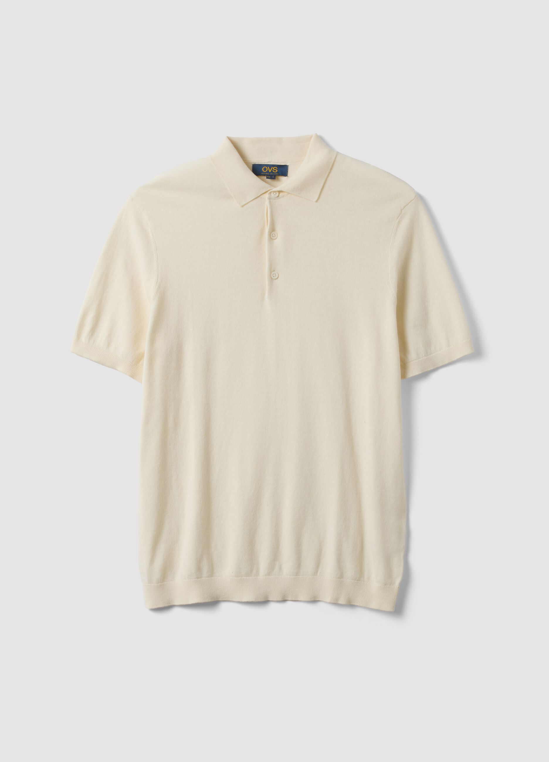 White pure cotton regular fit polo