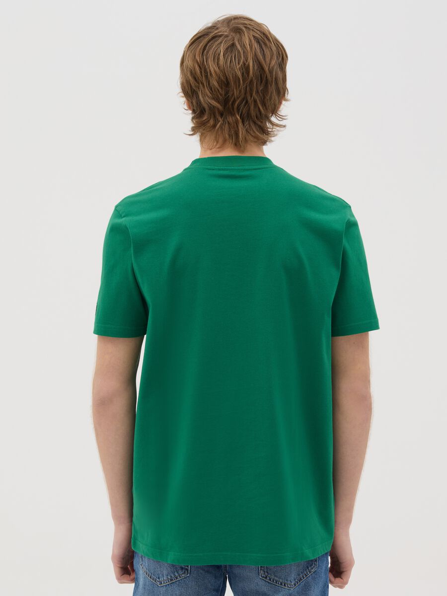 Canada's Trail green T-shirt with embroidery_2