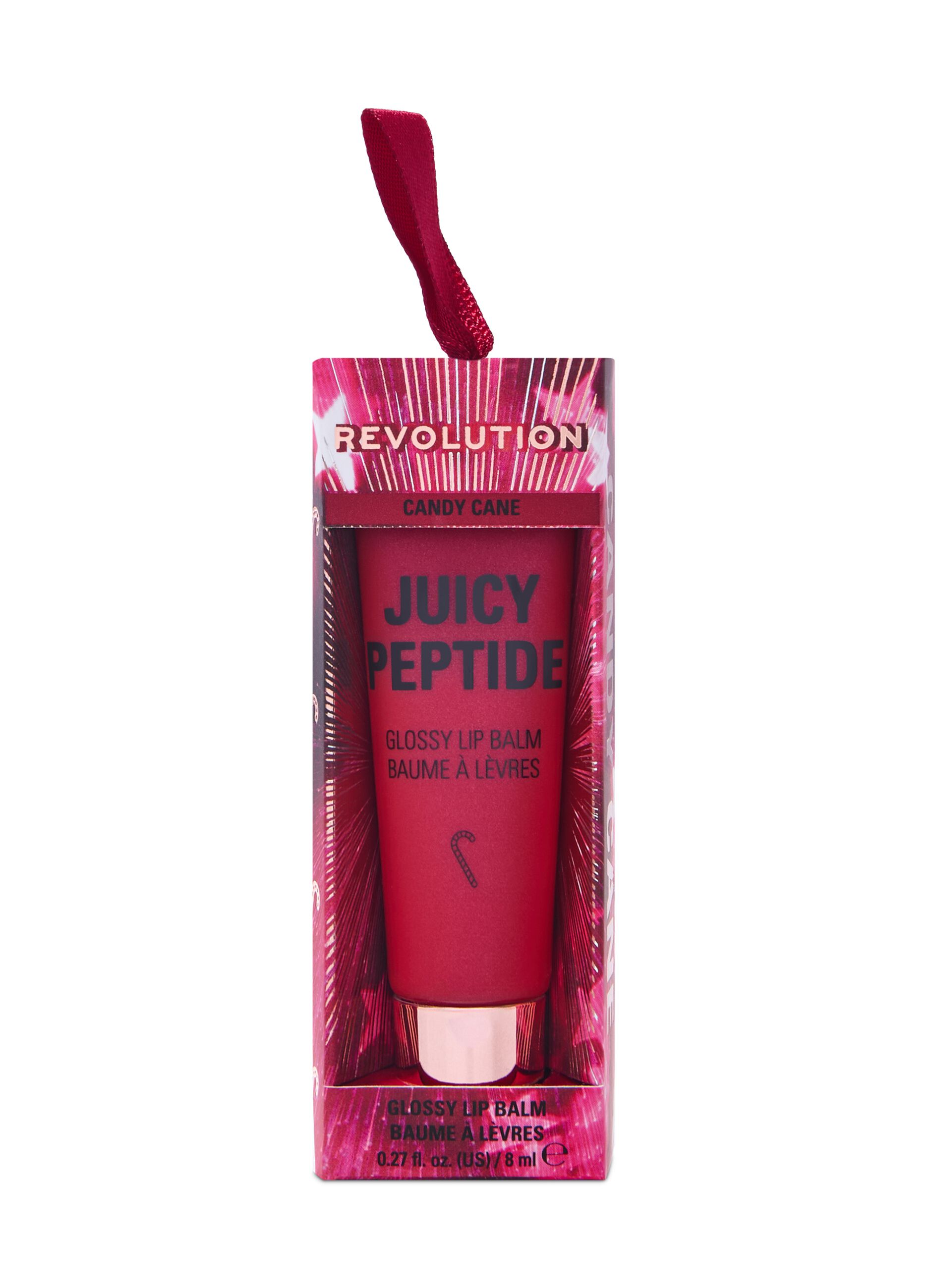 Revolution Juicy Peptide Candy Cane Lip Balm