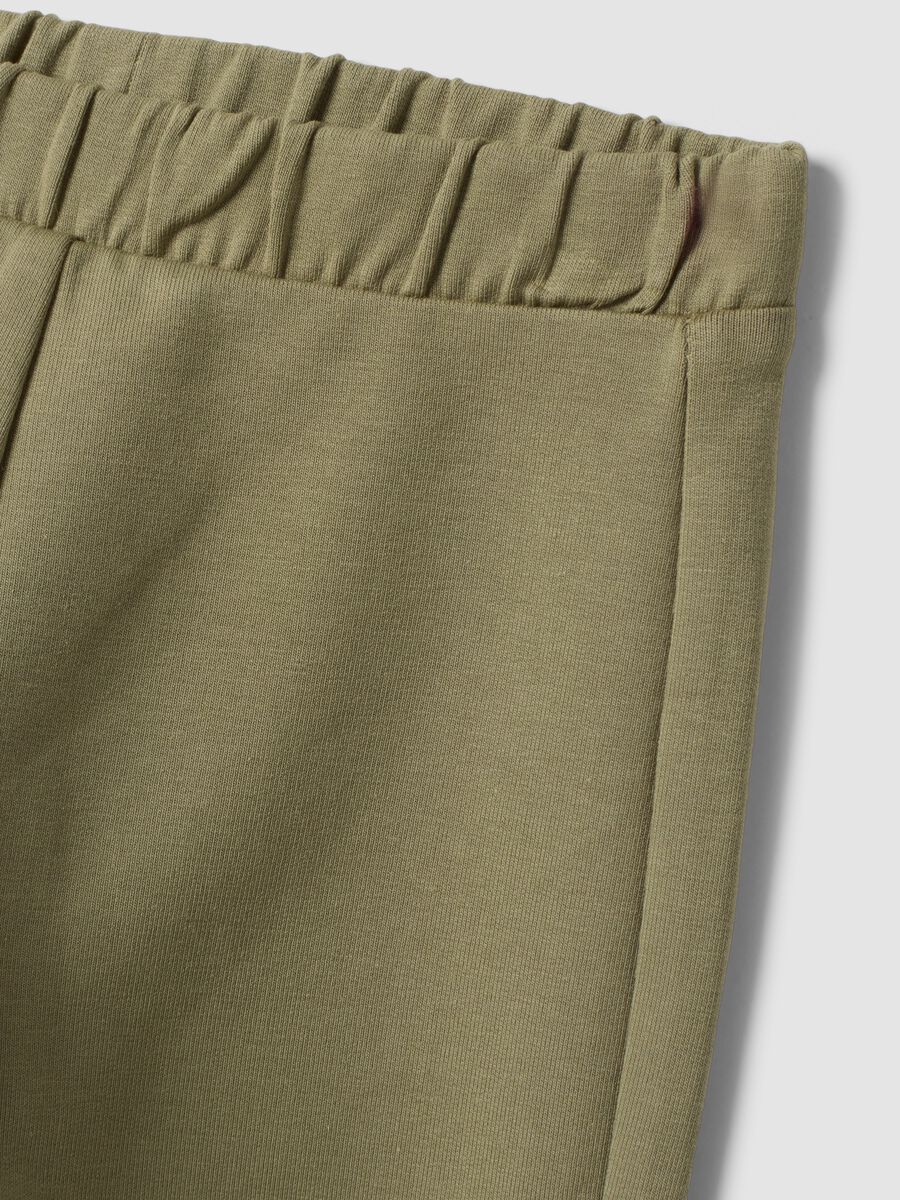 Bipack di jogger multicolor in cotone elasticizzato per bimba_2