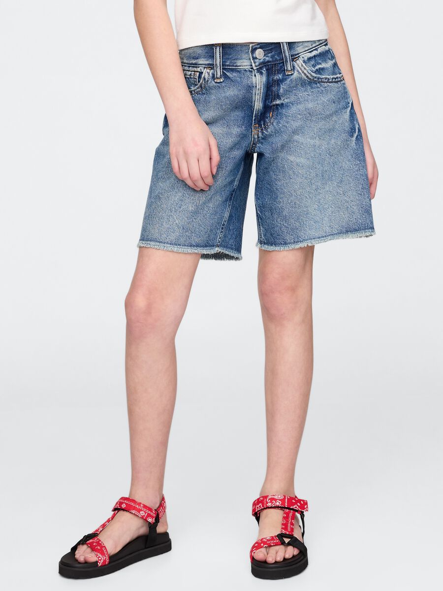 Shorts in denim_1