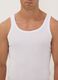 White ribbed vest top in pure organic cotton_1