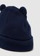Blue Baby Hat with Ears_2