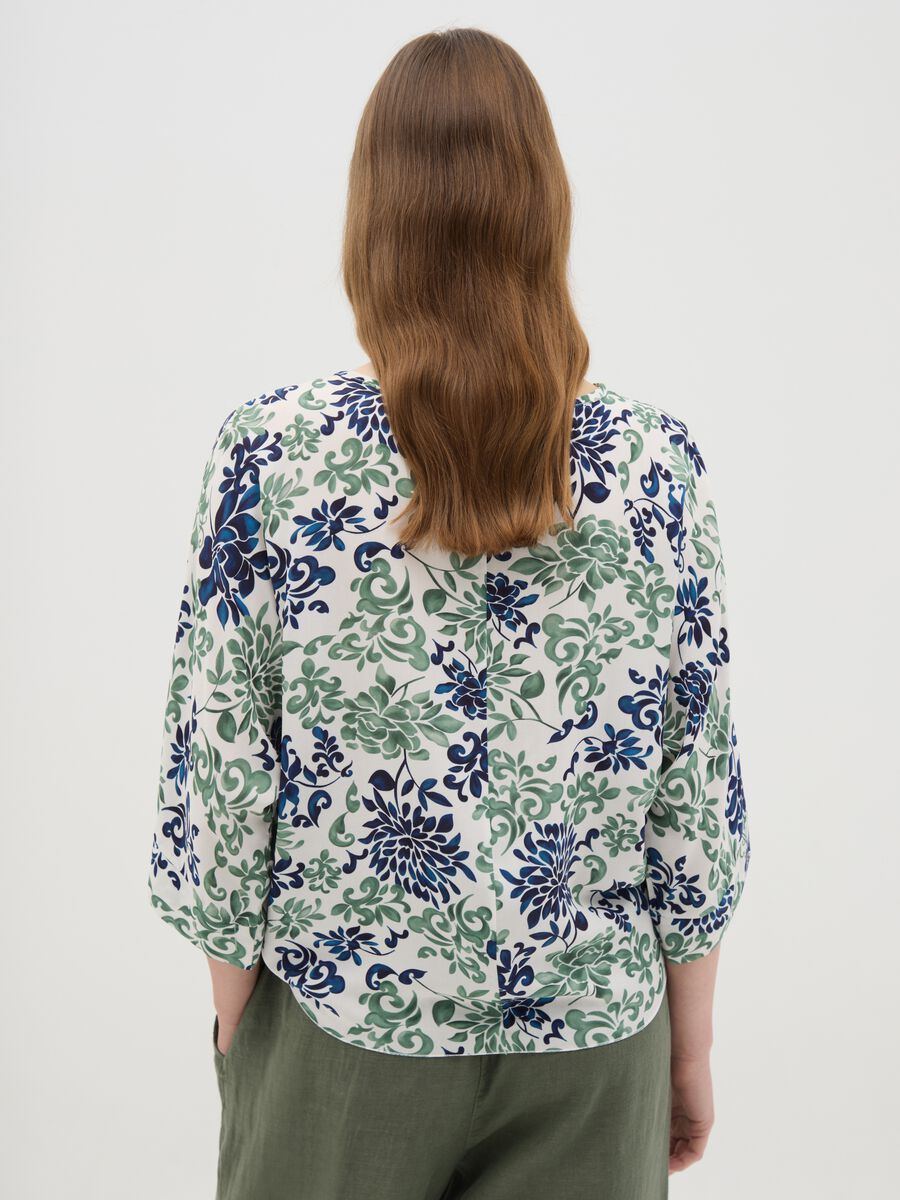 Women's multicolour viscose blouse regular fit_3