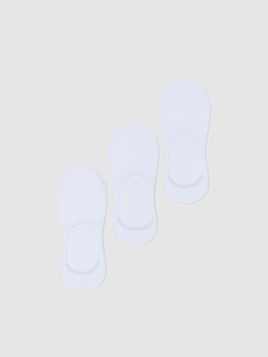 Two-pair pack solid colour shoe liners_0