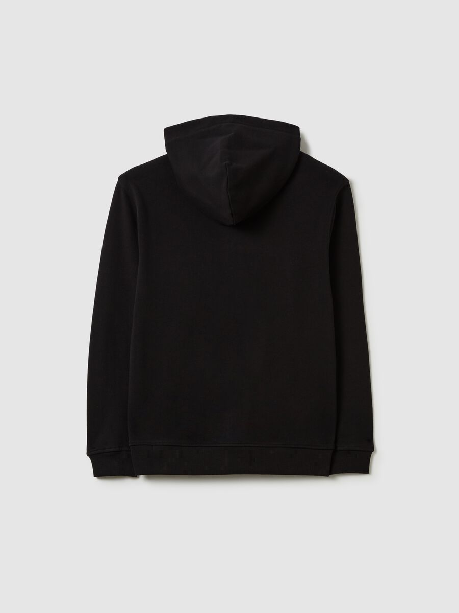 Full-zip Essential con cappuccio e tasche_4