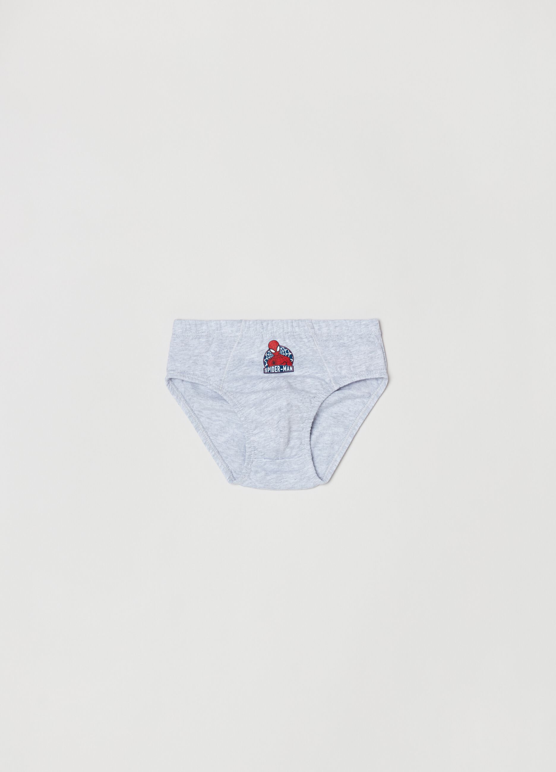 Set cinque slip in cotone stampa Spider-Man _1