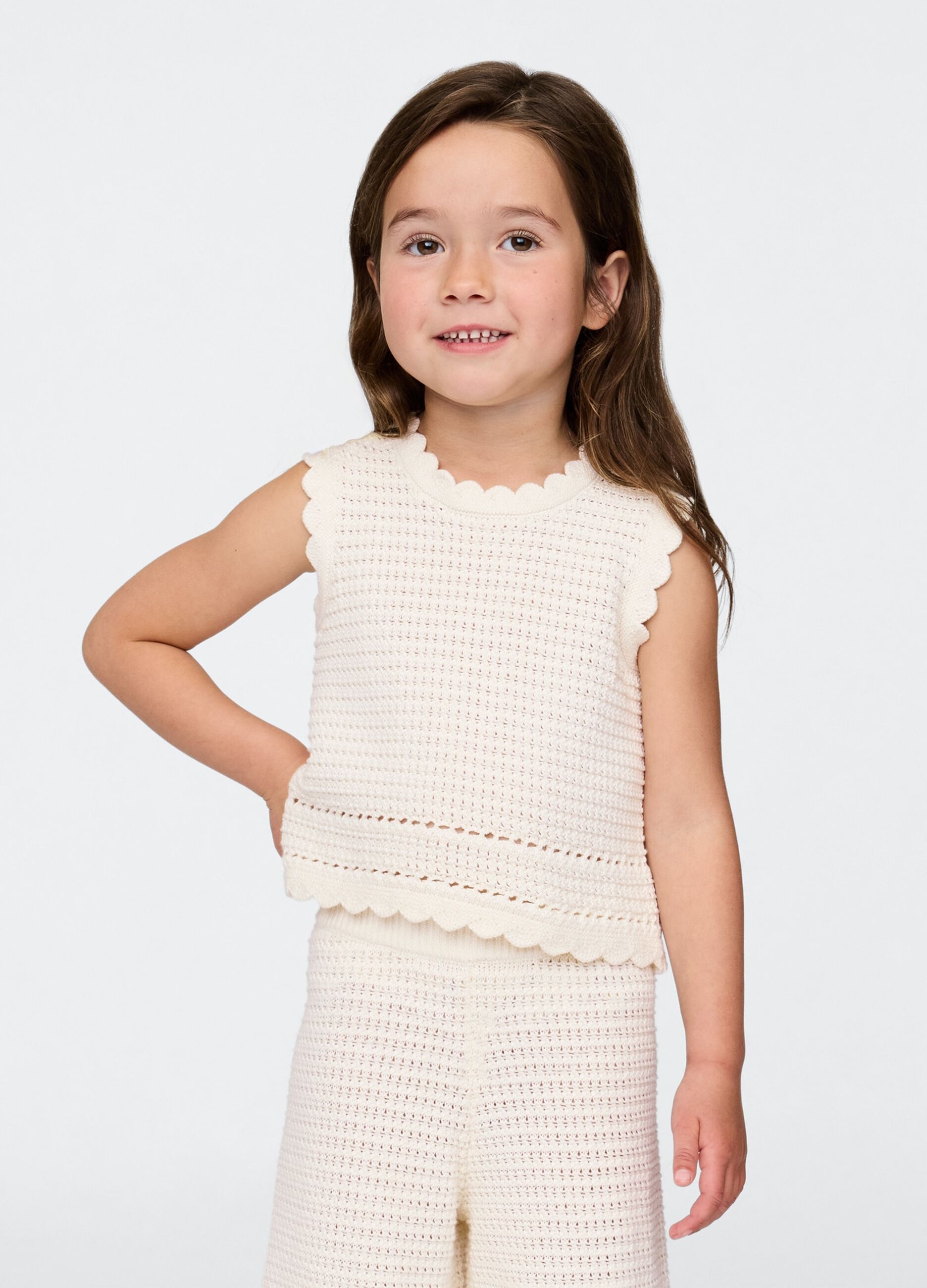 Sleeveless Knit Top