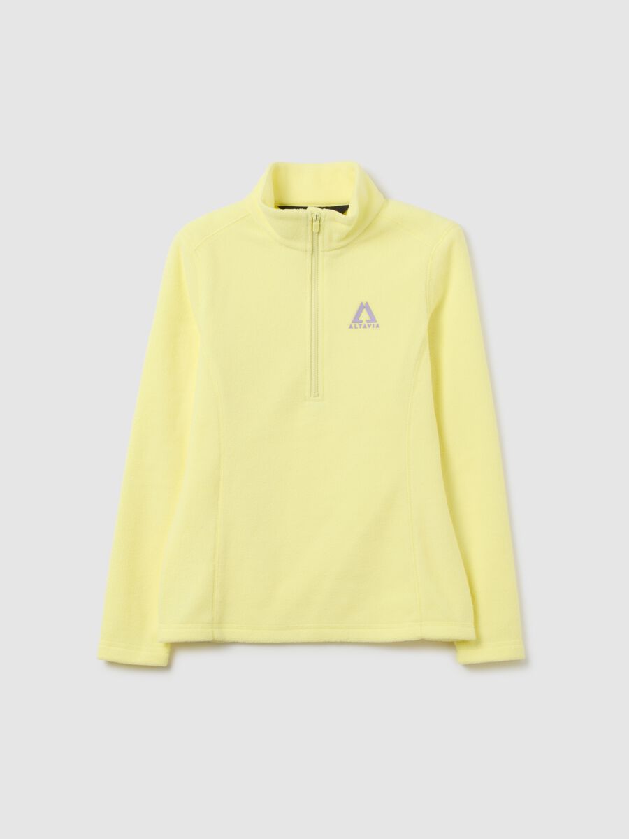ALTAVIA half zip fleece WITH DEBORAH COMPAGNONI_4