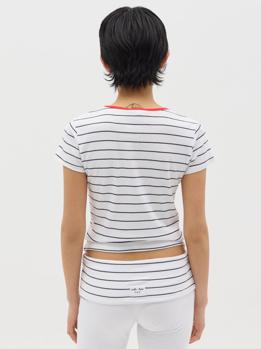 Slim-fit T-shirt in cotton_3