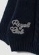 Blue crew-neck cable-knit jumper_2