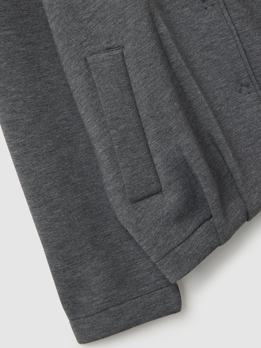 Heather Grey Regular Fit Sweatshirt_5