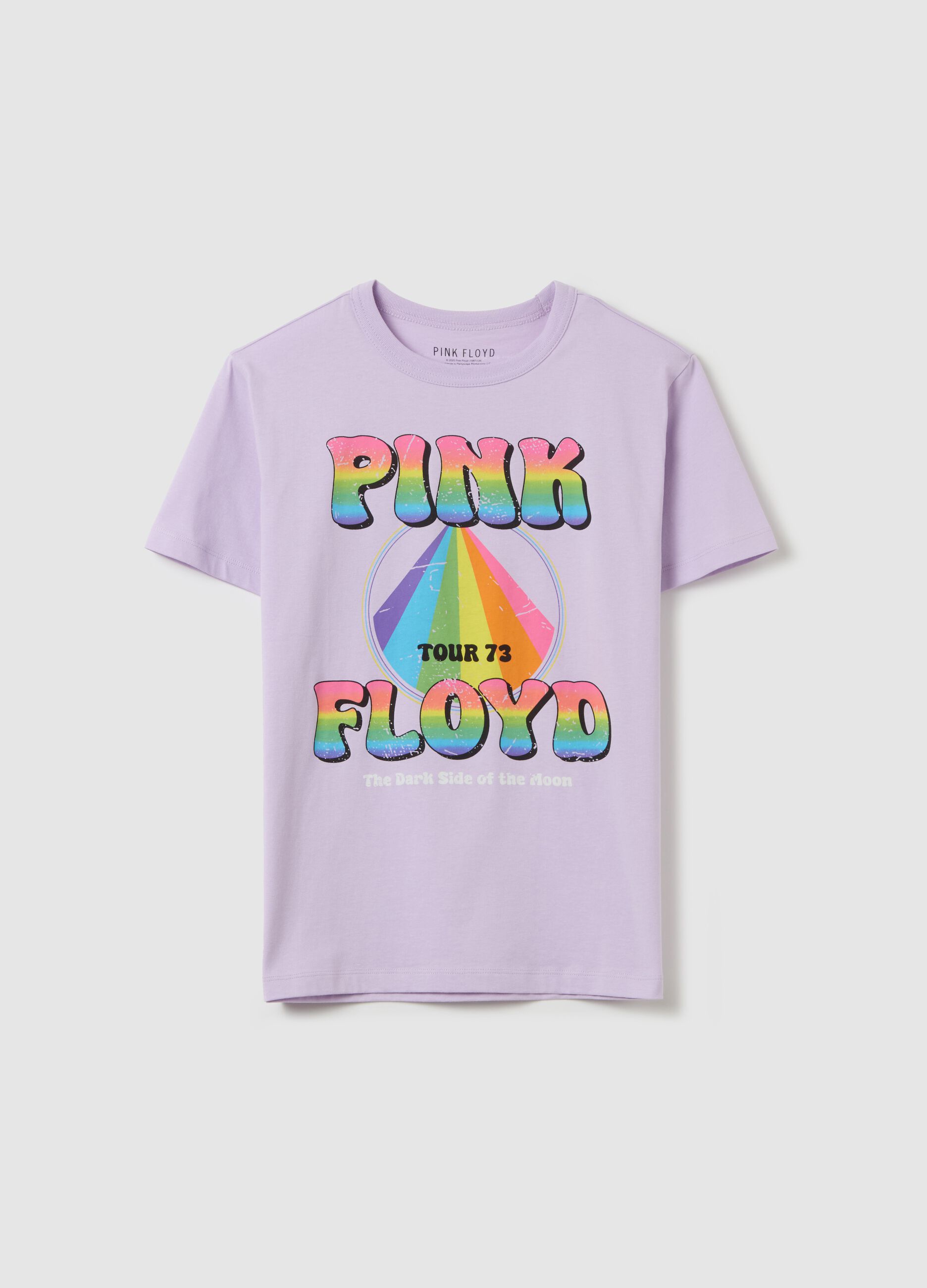 T-shirt with Pink Floyd print