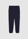 Blue cotton trousers for boys_1