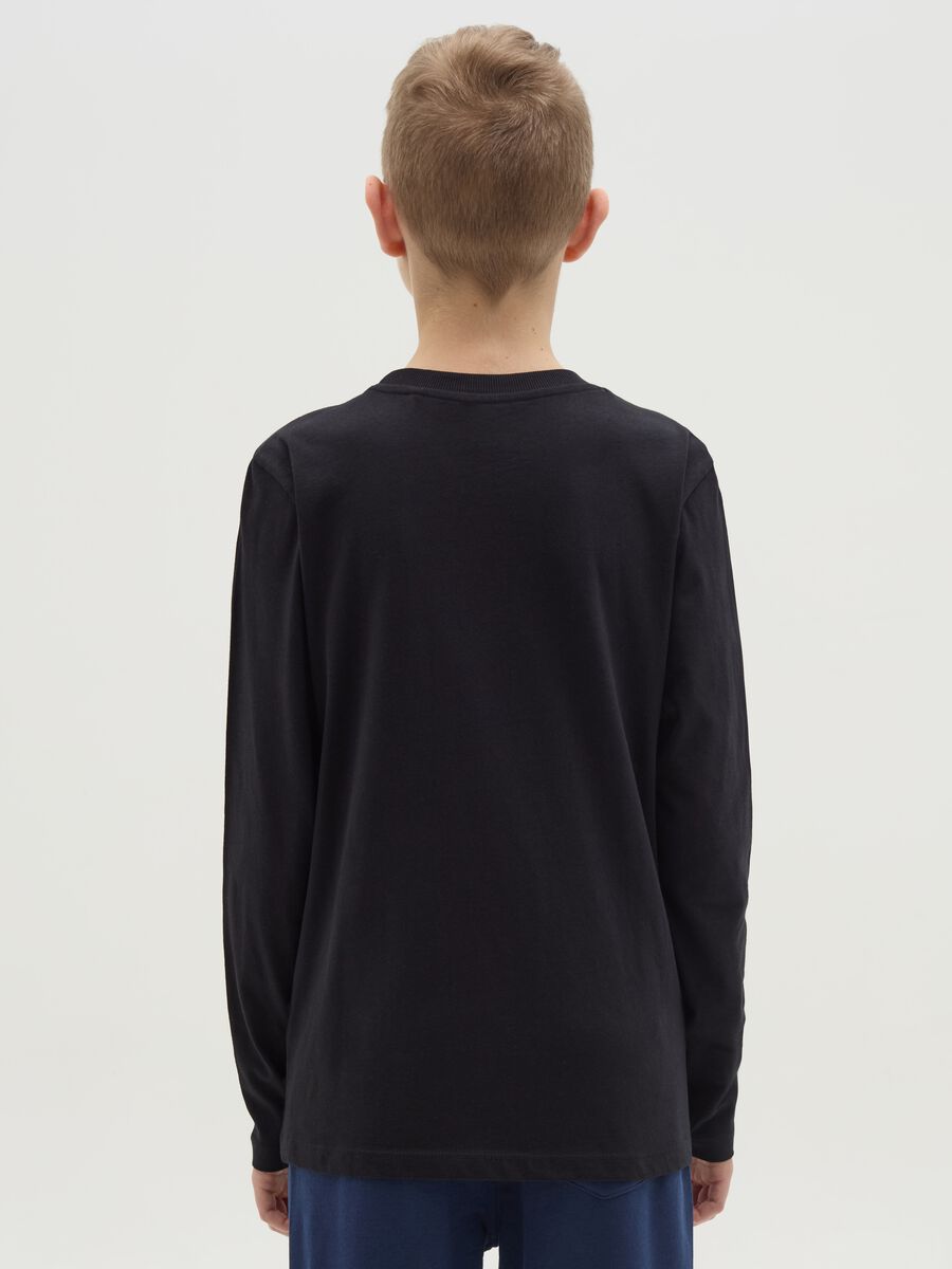 Long-sleeved T-shirt in organic cotton_1