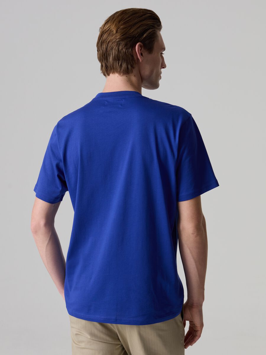 Supima cotton T-shirt with round neck_2