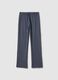 Multicolour striped pure cotton regular fit pyjama trousers_4