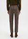 Brown Slim Fit Trousers_2
