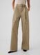 Cargo trousers in stretch twill with belt_1
