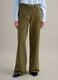 Pantaloni chino in cotone elasticizzato verde regular fit_1