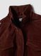 Red genuine leather jacket in regular fit_5