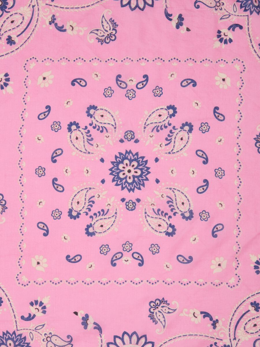 Foulard with bandana print_1