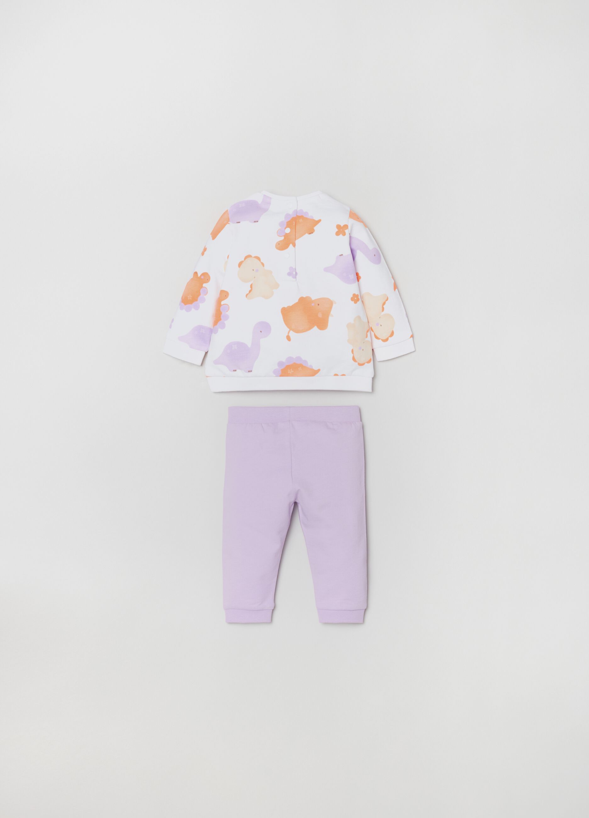 Set t-shirt con stampa e leggings_1