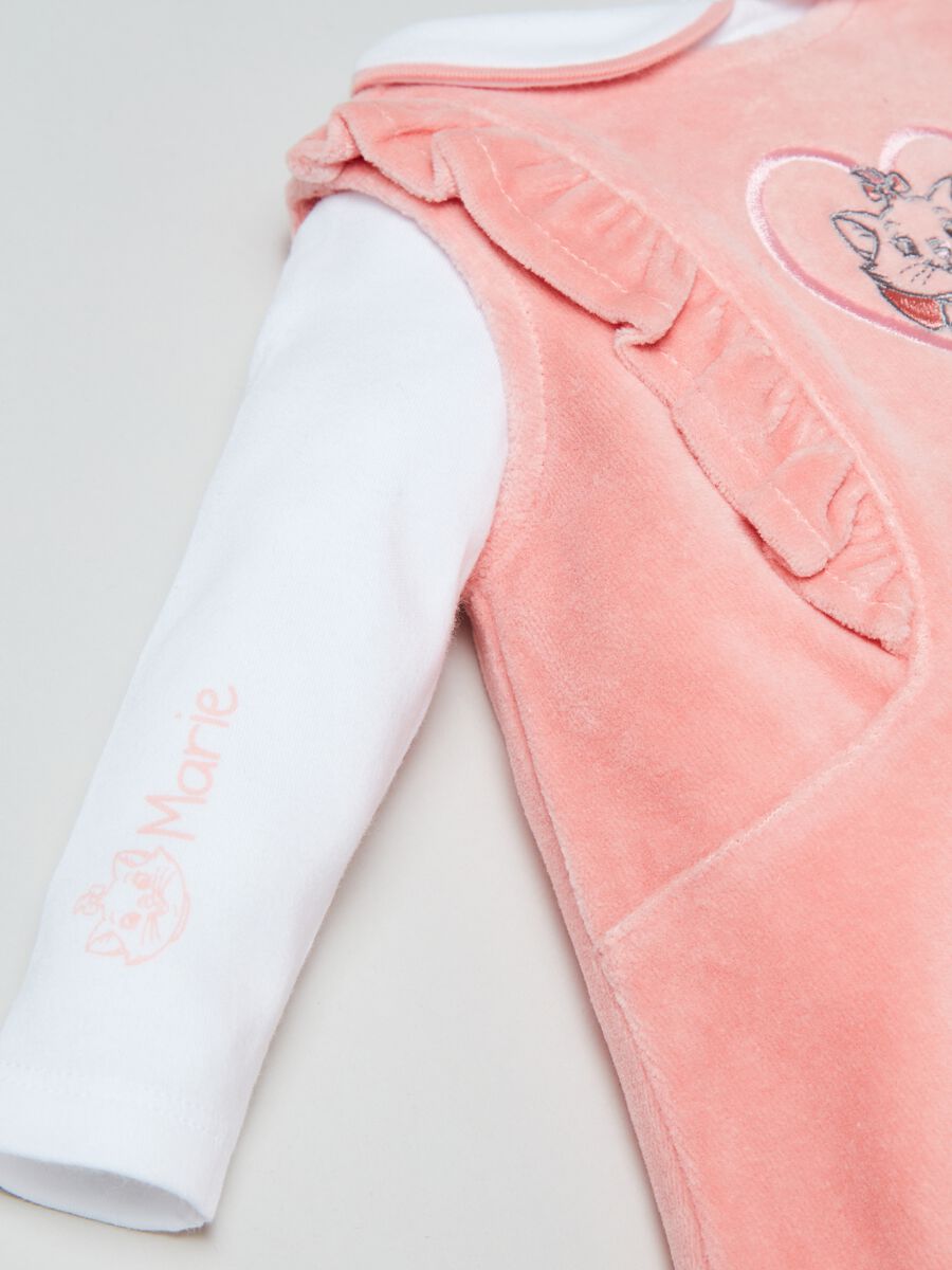 Set t-shirt e vestitino con ricamo Minu _2