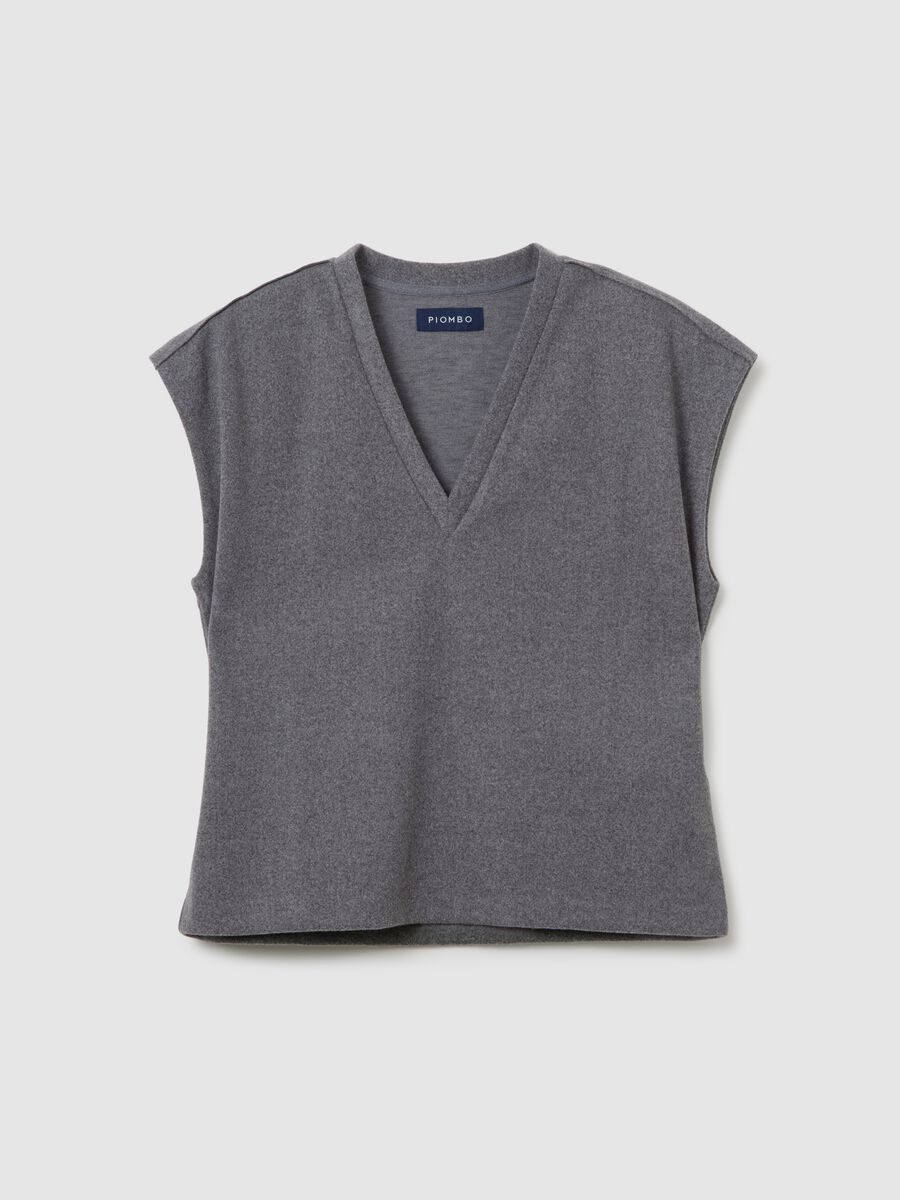 Grey Oversized Waistcoat_4