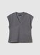 Grey Oversized Waistcoat_4