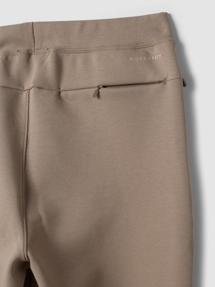 Jogger grigi regular fit in tessuto elasticizzato Easy dry_1