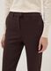 Brown slim fit chino trousers_3