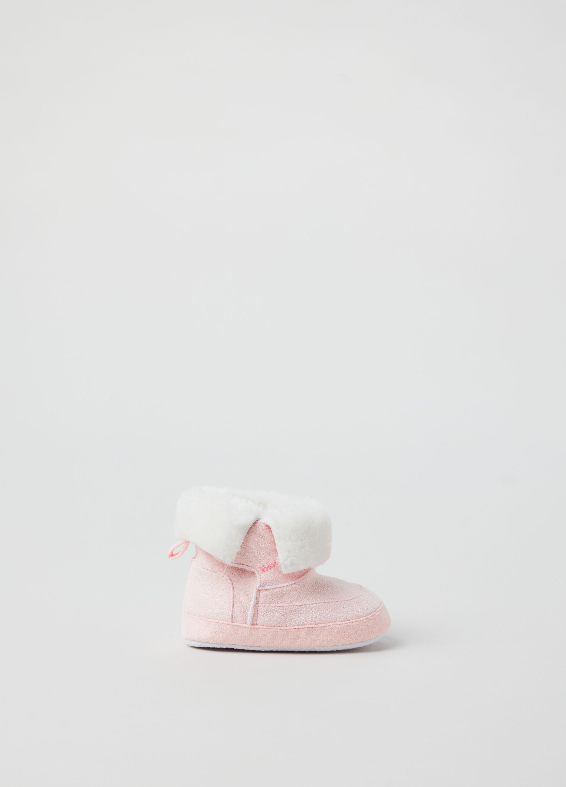 Scarponcini scamosciati Rosa FAGOTTINO da Neonata OVS