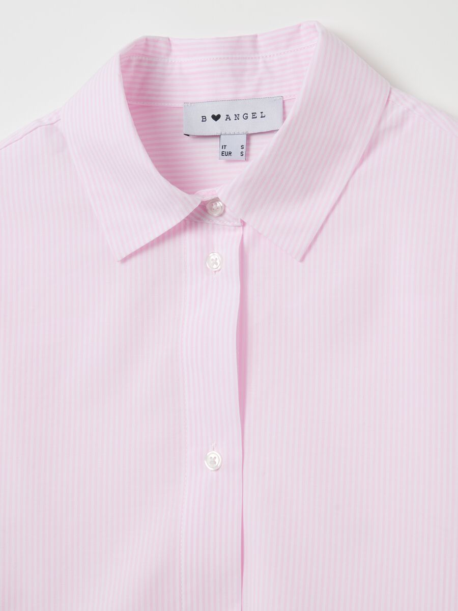 Cotton cropped shirt_5