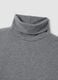 Grey stretch viscose crew-neck jumper, regular fit_1