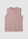 Pink pure cotton tank top_4