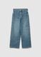 Girls' skater jeans in pure cotton denim_3